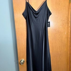 Express Black Slip Dress